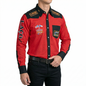 Camisão Bordado | Vermelho