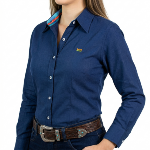 Camisete Jeans Elastano | Azul