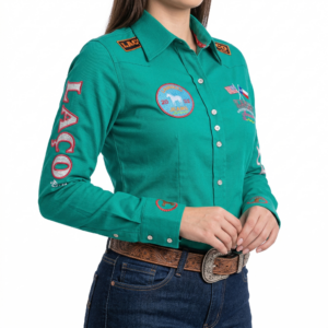 Camisão Liso | Verde Bordado