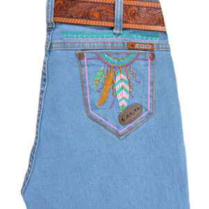 Calça Flare | Delavê | 2% Elastano