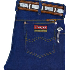 Calça CUT Etiqueta Bordada | Azul Amaciado | 2% Elastano